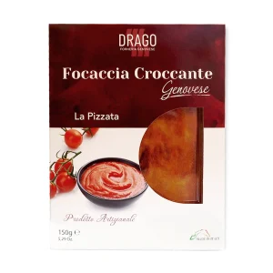 Focaccia Genovese Croccante Pizzata – Drago Forneria 150 g