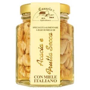 Miele di Acacia con Frutta Secca – Apicoltura Cazzola 135 g