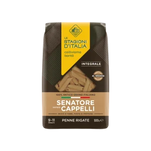 Penne Rigate Integrali Varietà Cappelli – Le Stagioni d’Italia 500 g