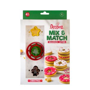 SET 4PZ TAGLIAPASTA OCCHI DI BUE NATALE
