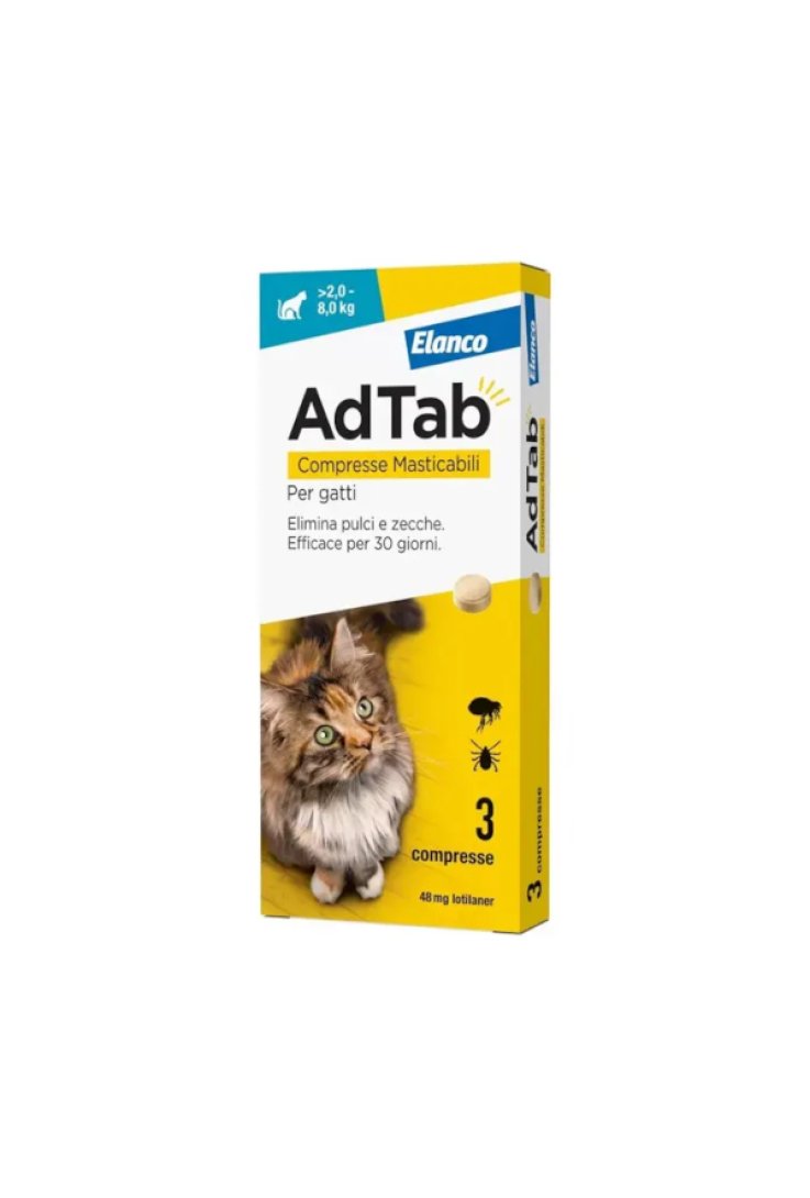 Ad Tab per gatto – 3 compresse masticabili - immagine 2