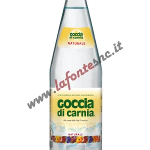 Acqua Goccia di Carnia Naturale 1 litro vetro (12 bottiglie)