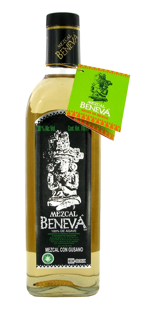 Mezcal Beneva con Gusano 70cl