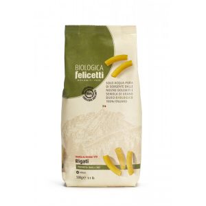 Pasta biologica integrale Felicetti rigati n.179 – sacchetti carta da 500 grammi
