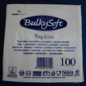 Tovaglioli cm 33×33 Bulky Soft – Pacco da 100 pezzi