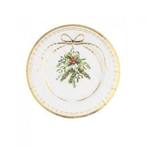 PIATTI MERRY GOLD CHRISTMAS 21CM CF8