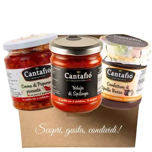 DegustiBox “Il Tris dei Sapori di Calabria” – Salse Tipiche Calabresi