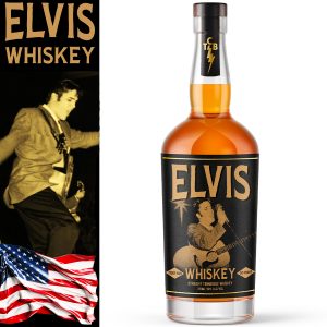 Elvis Presley USA Whiskey Tennessee Tiger Man Straight 45% Vol. 0,75l