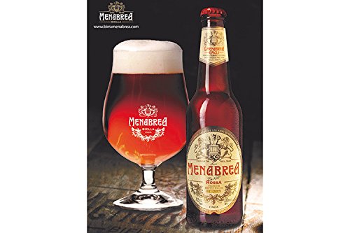 Birra Rossa doppio malto Menabrea, 24 bottiglie da cl.33, alc. 7,5% vol.