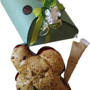 COLOMBA ARTIGIANALE AL PISTACCHIO 750GR  Scatola Confezionata