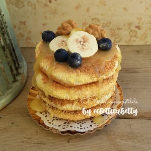 Pancakes Miele Banane e Noci