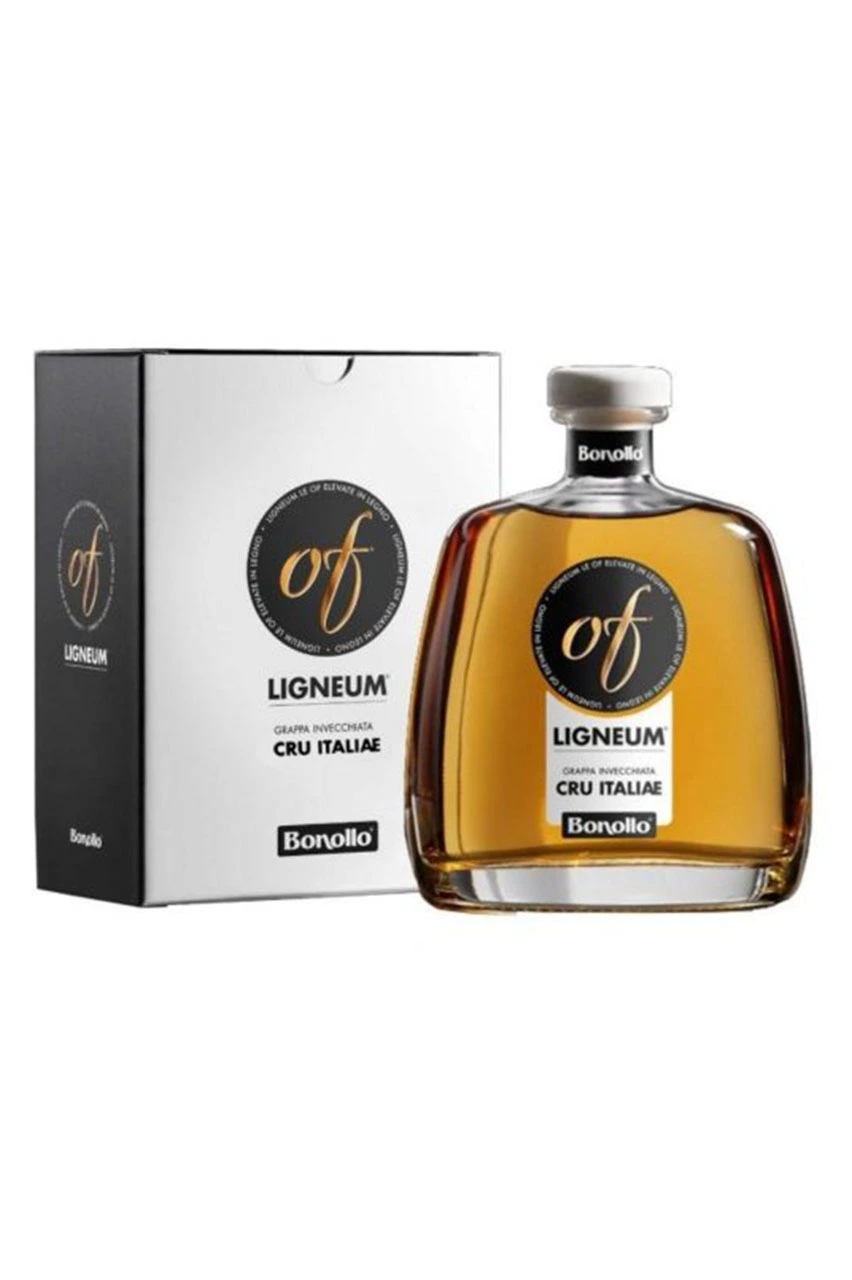 Grappa Ligneum Cru Italiae – Bonollo in Astuccio 70 CL