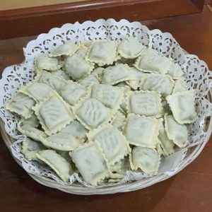 Ravioli ripieno Borragine (porzione singola 200 gr.)