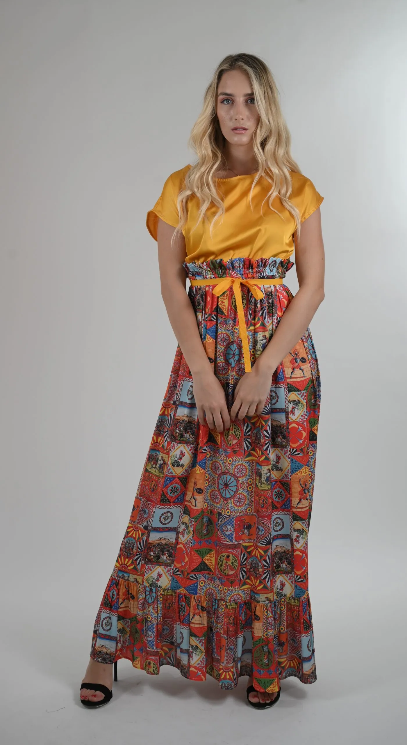 SICILY STYLE – DRESS GIALLO
