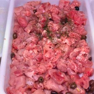 Spezzatino di Pollo alla Ligure