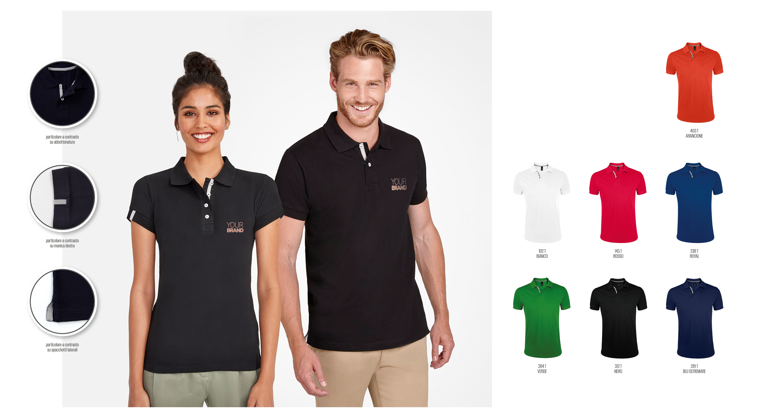 Polo Glam Donna