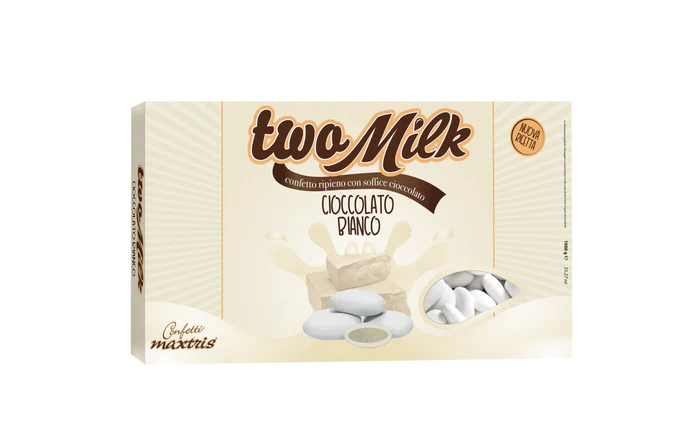 CONFETTI MAXTRIS TWO MILK CIOCC BIANCO