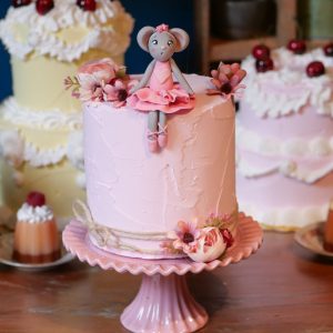 Torta Topina e fiorellini