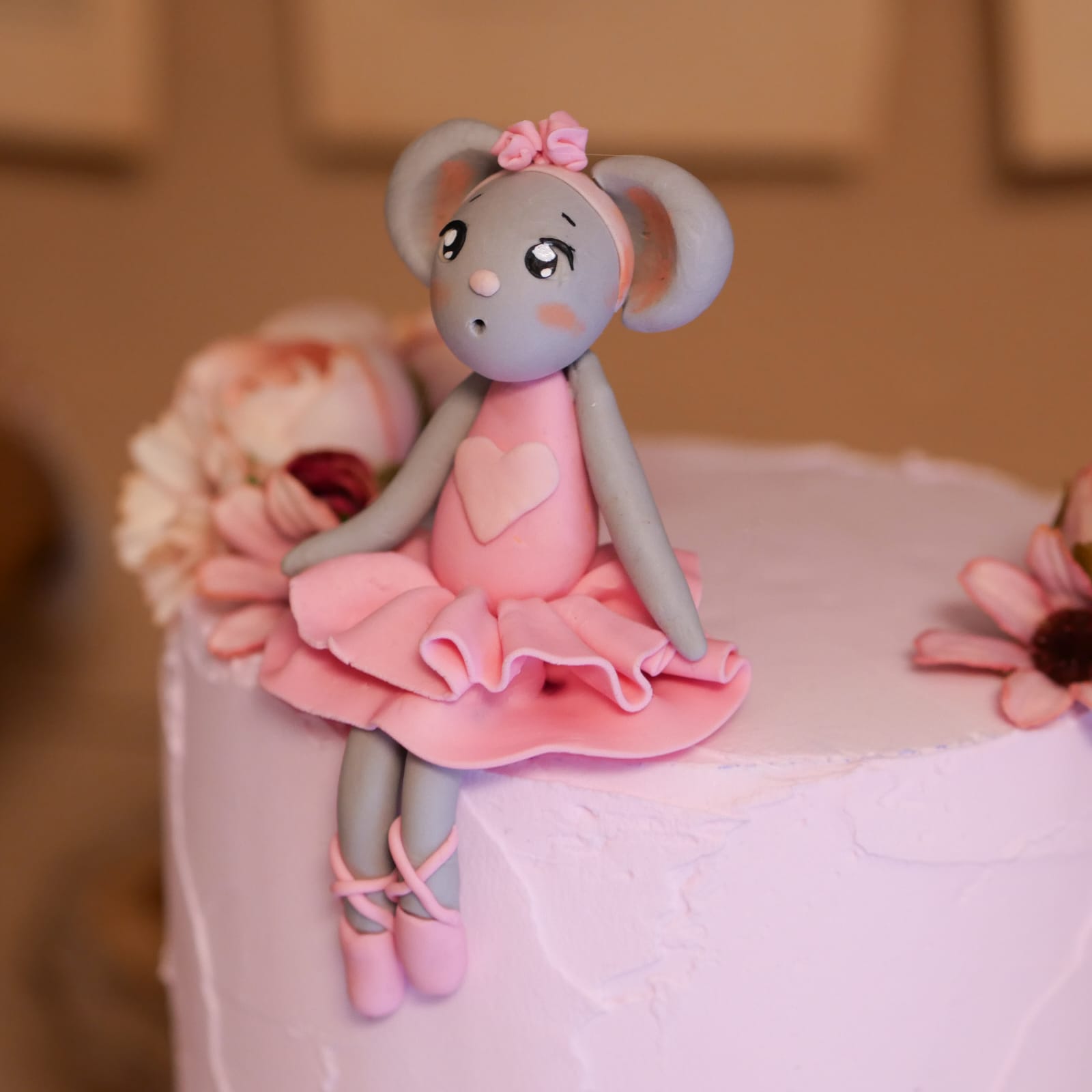Torta Topina e fiorellini - immagine 5