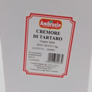 Cremore di Tartaro  – 1kg – AMBROSIO.