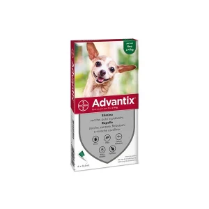 Antiparassitario per Cani Bayer Advantix Spot-on Cani 0-4kg 6 Pipette