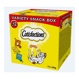 Catisfactions Snack Box con Pollo, Formaggio e Salmone
