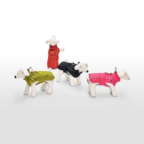 Impermeabile per Cani Dog Line Oregon Plus Colore Verde Taglia 85