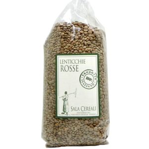 Lenticchie rosse italiane 500 g | Sala Cereali