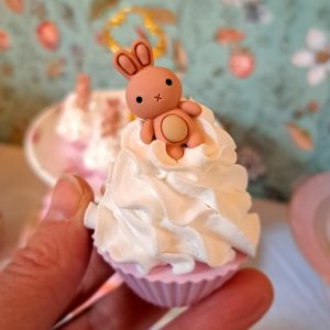 Piccolo Cupcake Coniglietto rosa