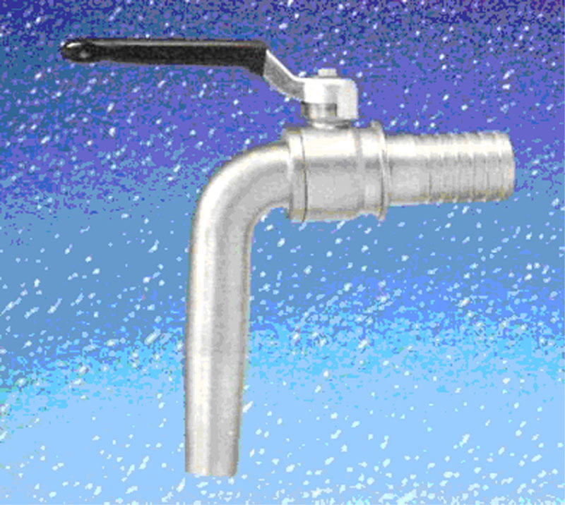 Rubinetto Inox a sfera Ø 20