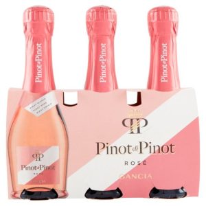 Spumante Pinot di Pinot Rose Gancia 3 Pezzi x 20 Cl