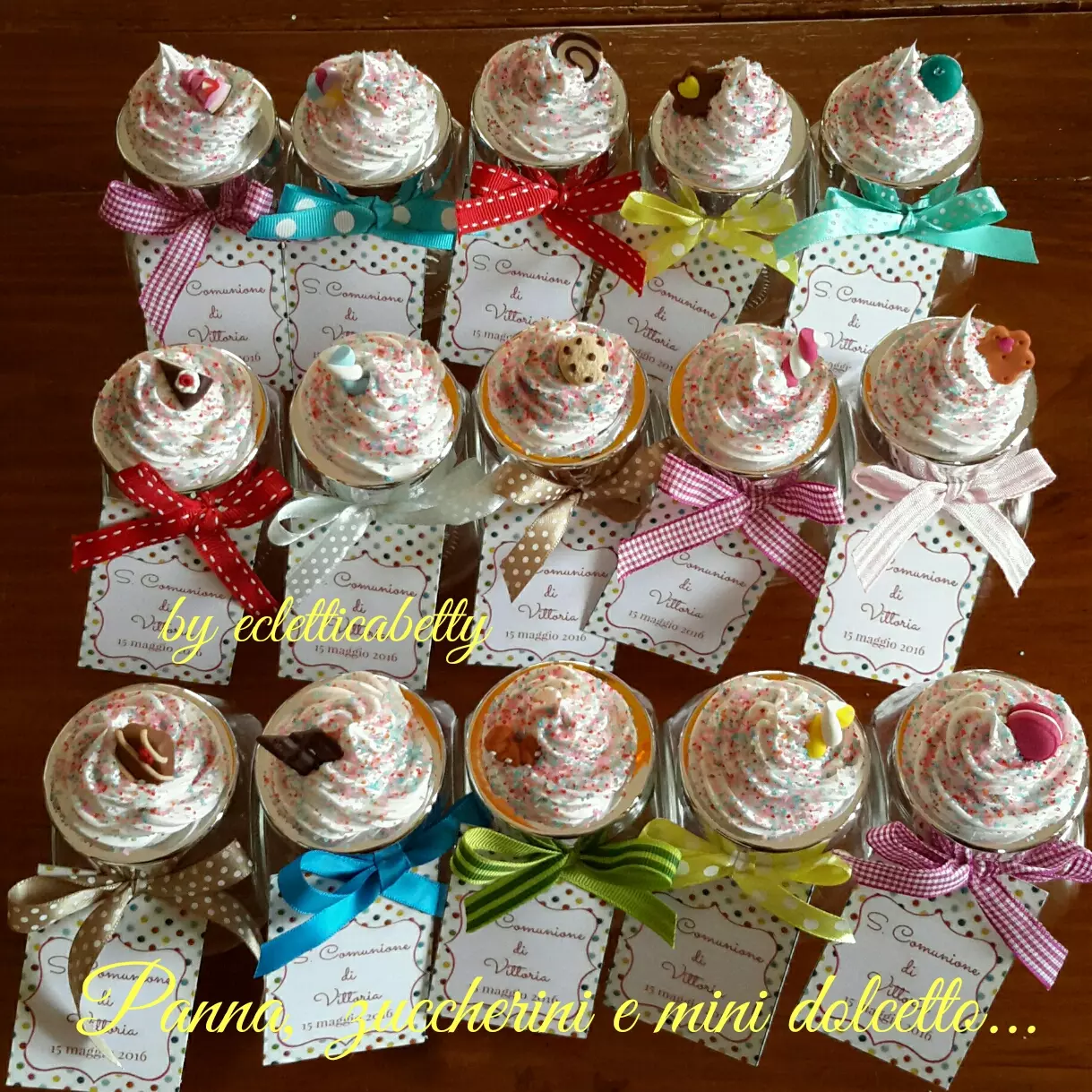 Barattolino panna e dolcetto – su ordinazione - immagine 3